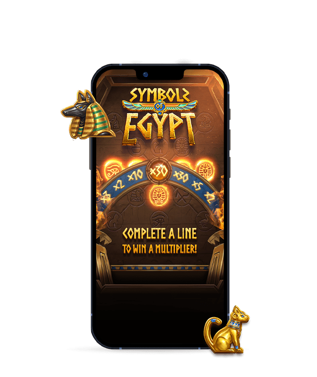 รีวิวเกมสล็อต Symbols of Egypt ค้นหาสมบัติกองโต