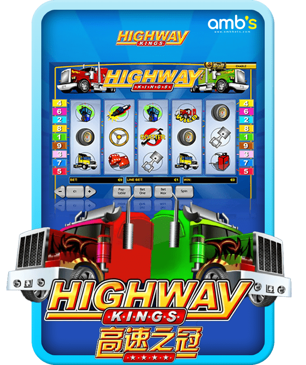 Highway Kings Progressive เกมสล็อตรถบรรทุก