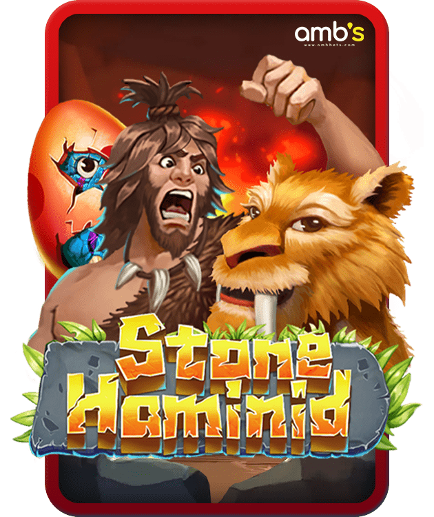 Stone Hominid เกมสล็อตยุคหินวงศ์ลิงใหญ่ ได้เงินรางวัลแบบจัดเต็ม