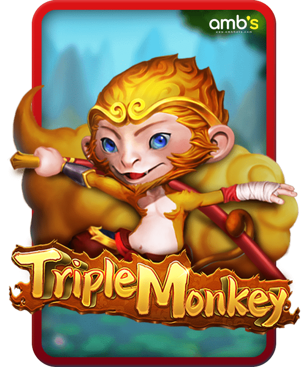 Triple Monkey เกมสล็อตลิงสามตัวพารวย จากค่ายเกมดัง